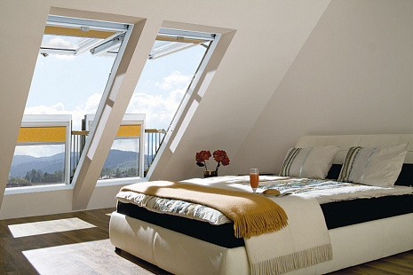 Объект из Мансардные окна Fakro FGH-V P2 GALERIA